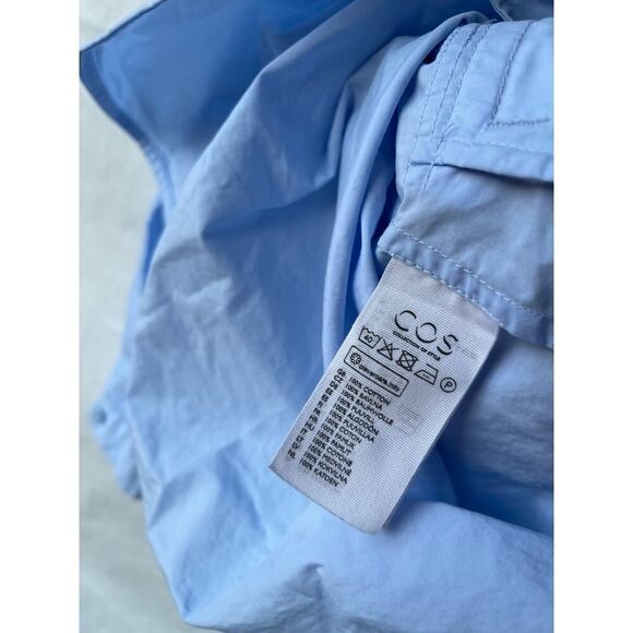 Cos voluminous shirt with pockets hidden buttons size small - Picture 5 of 11